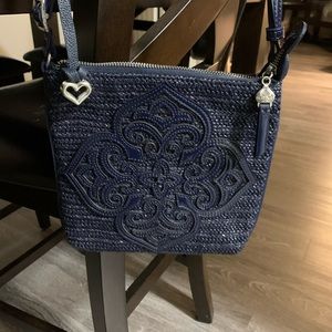 Brighton Navy Casablanca Garden Purse New with bag and tag